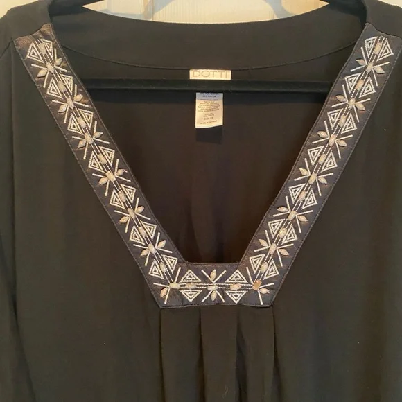 Dotti Black Garment with Care Label - Picture 2 of 4